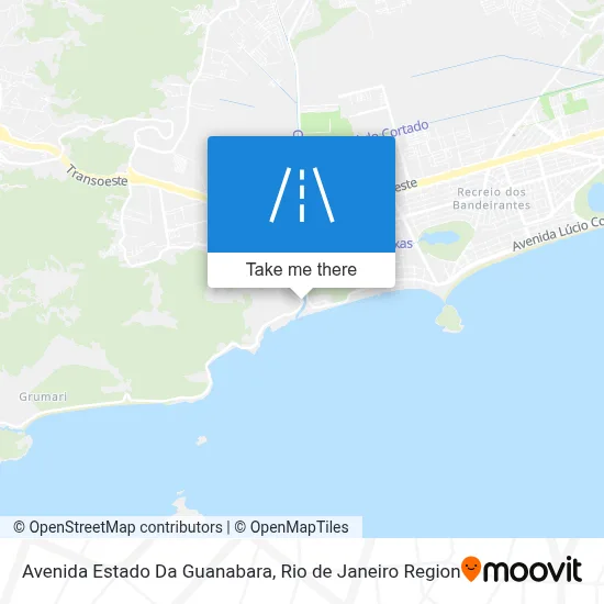 Avenida Estado Da Guanabara map