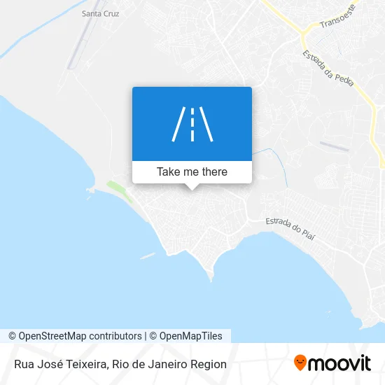 Rua José Teixeira map