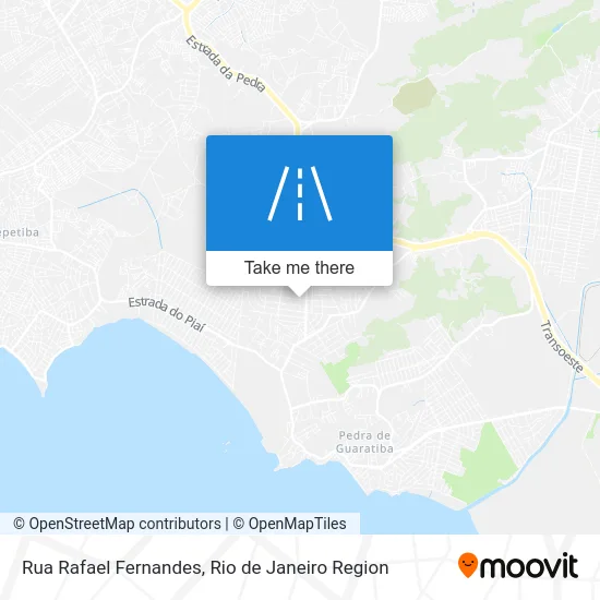Rua Rafael Fernandes map