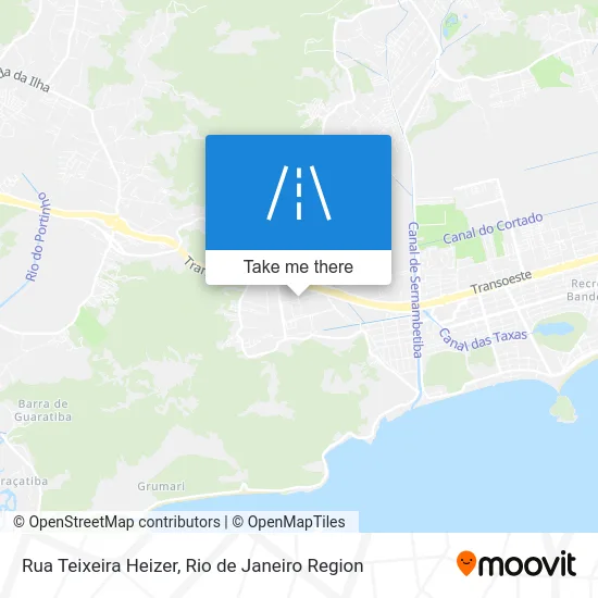 Rua Teixeira Heizer map