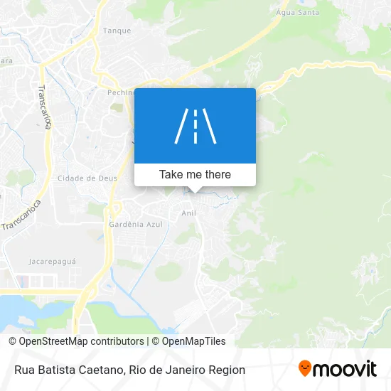 Rua Batista Caetano map
