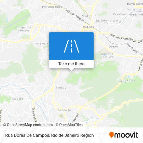 Rua Dores De Campos map