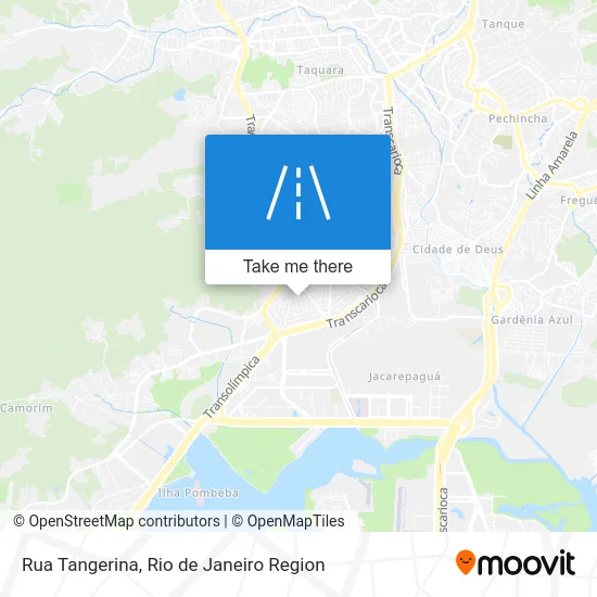 Rua Tangerina map
