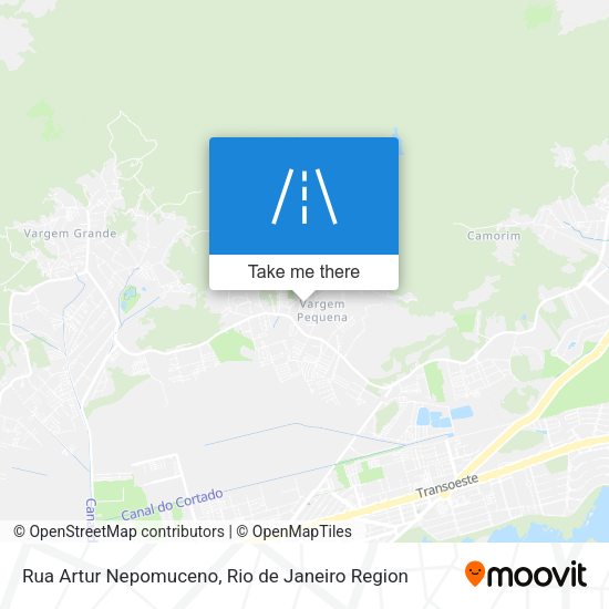 Rua Artur Nepomuceno map