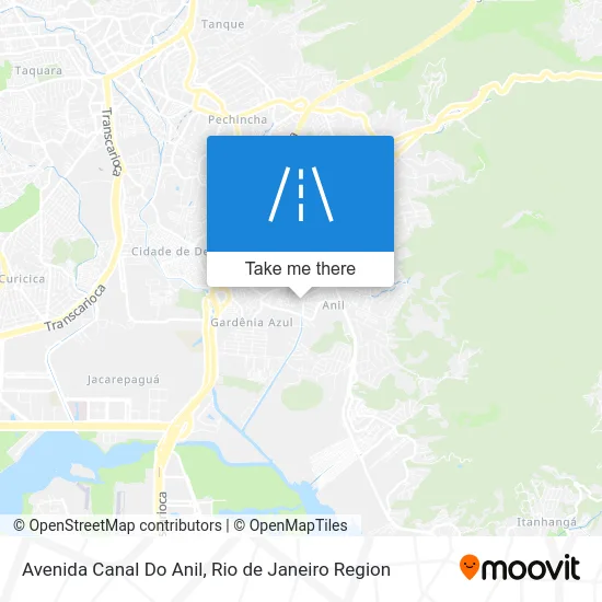 Avenida Canal Do Anil map
