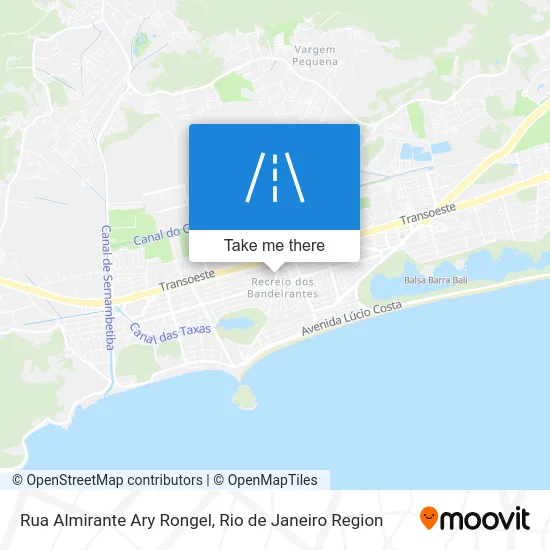 Rua Almirante Ary Rongel map