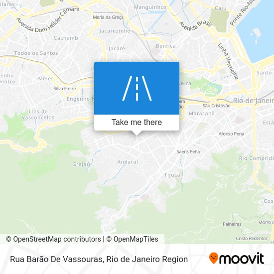 Rua Barão De Vassouras map