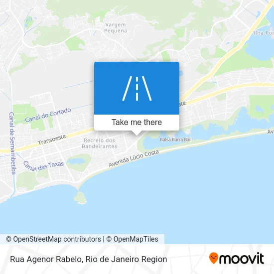 Rua Agenor Rabelo map
