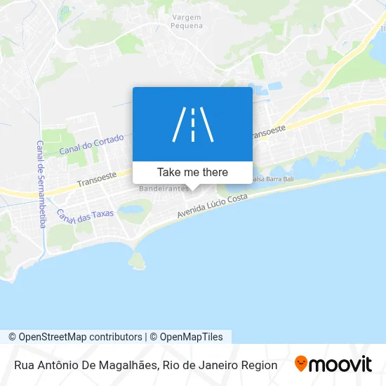 Rua Antônio De Magalhães map
