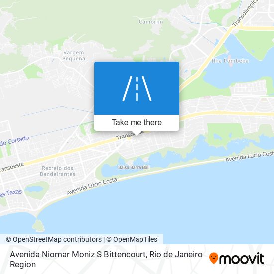 Avenida Niomar Moniz S Bittencourt map