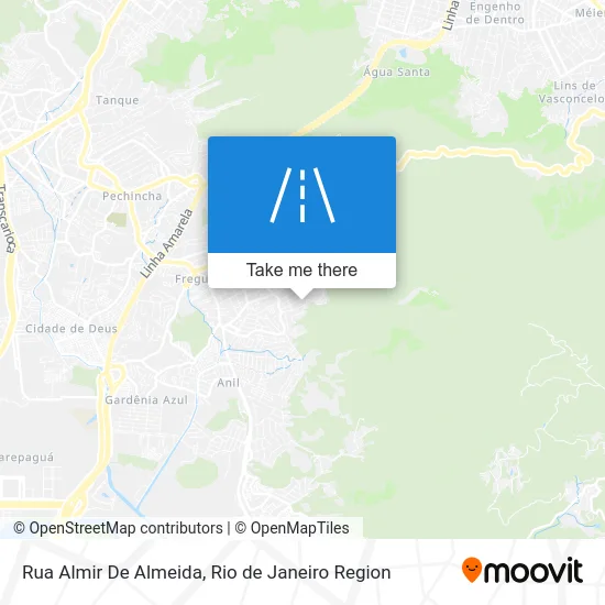 Rua Almir De Almeida map