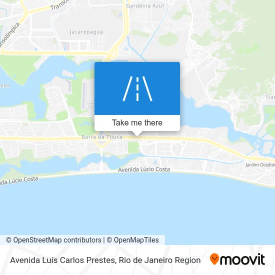 Avenida Luís Carlos Prestes map