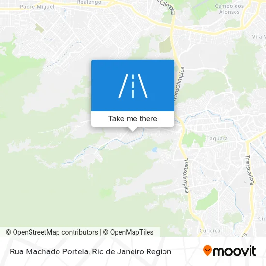 Rua Machado Portela map