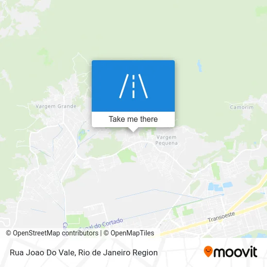 Rua Joao Do Vale map