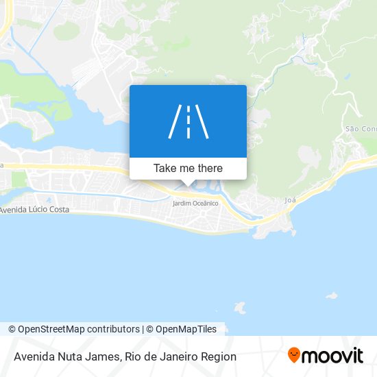 Mapa Avenida Nuta James