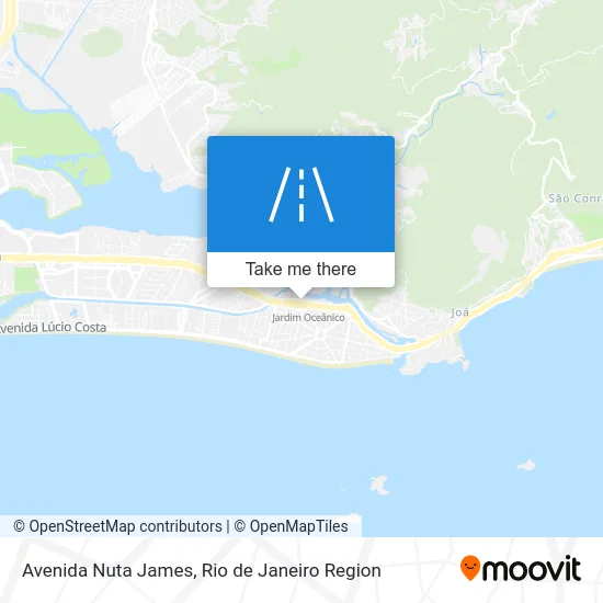 Avenida Nuta James map