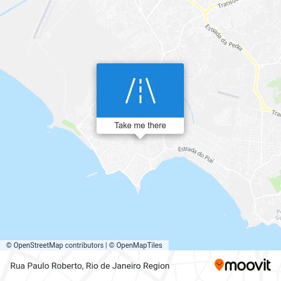 Rua Paulo Roberto map