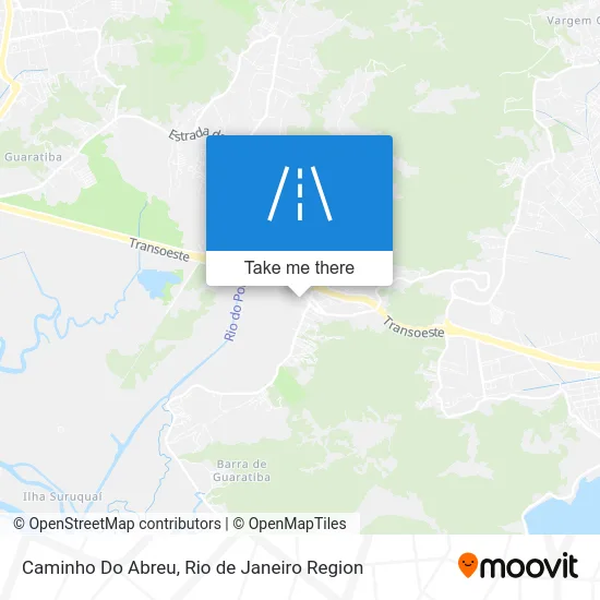 Caminho Do Abreu map