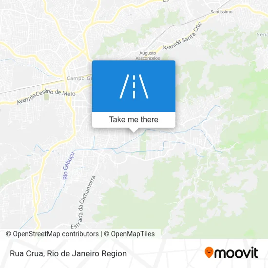 Rua Crua map