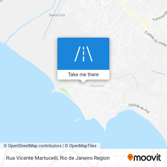 Rua Vicente Martucelli map