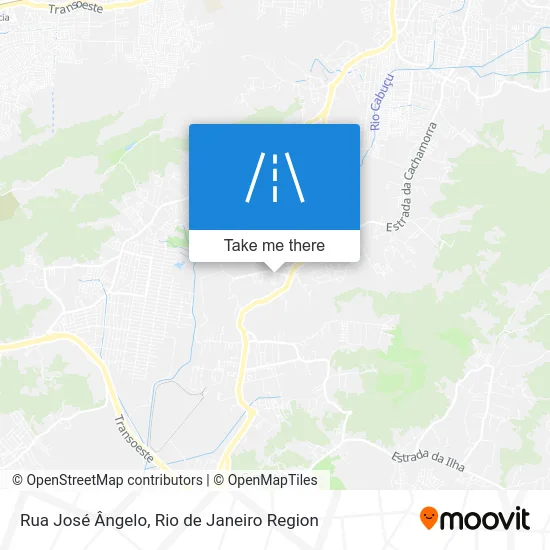 Rua José Ângelo map