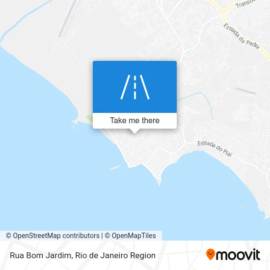 Rua Bom Jardim map