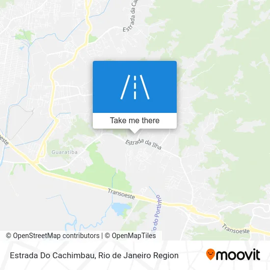 Estrada Do Cachimbau map