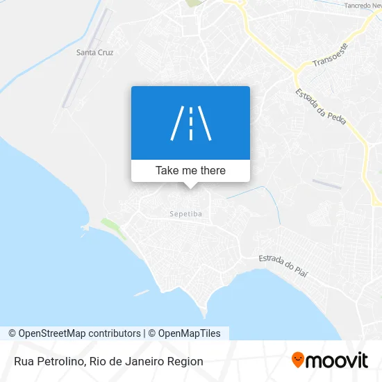 Rua Petrolino map