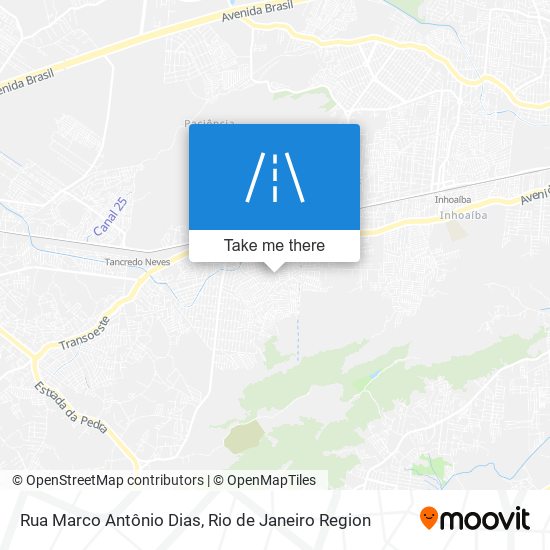Rua Marco Antônio Dias map