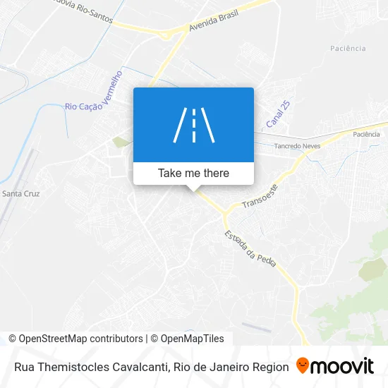 Rua Themistocles Cavalcanti map