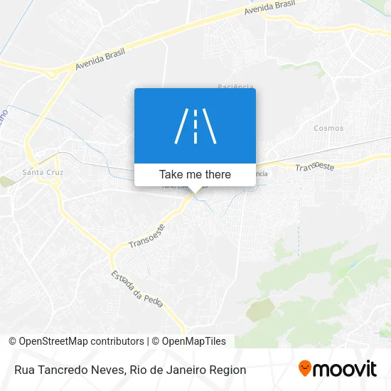 Rua Tancredo Neves map