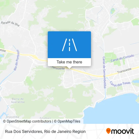 Rua Dos Servidores map