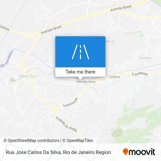 Rua Jose Carlos Da Silva map