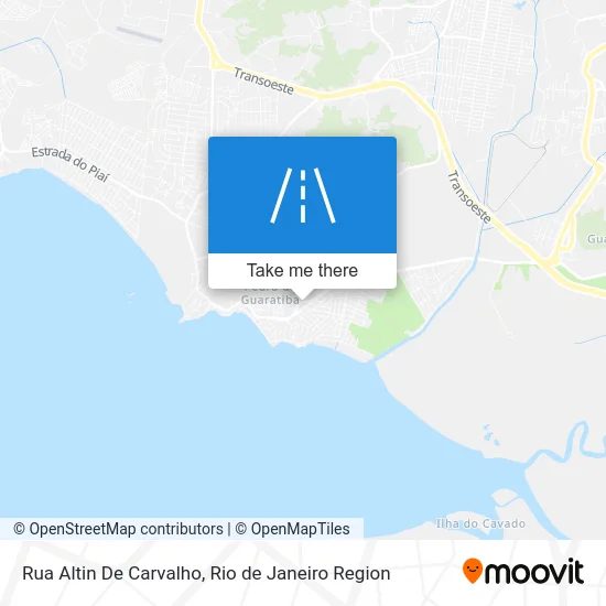 Rua Altin De Carvalho map