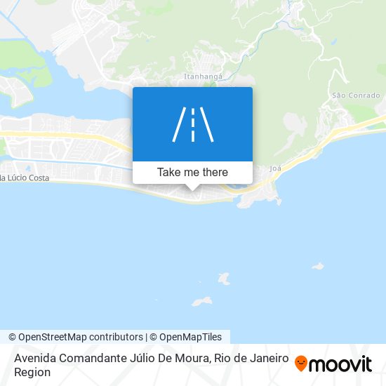 Mapa Avenida Comandante Júlio De Moura