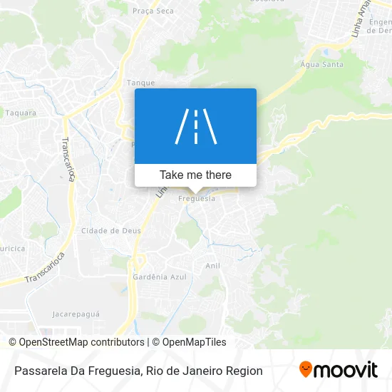 Passarela Da Freguesia map