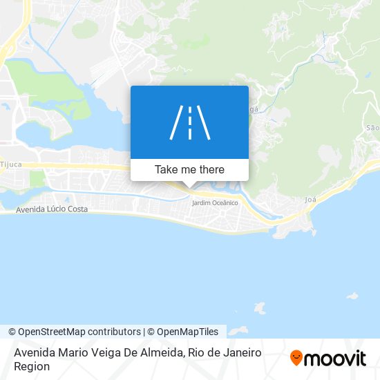 Mapa Avenida Mario Veiga De Almeida