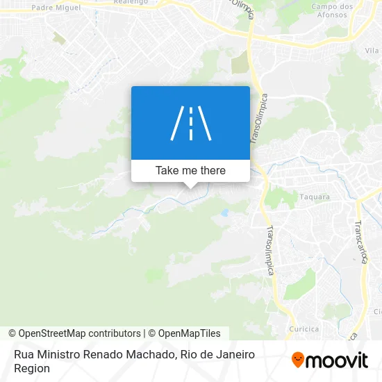 Rua Ministro Renado Machado map
