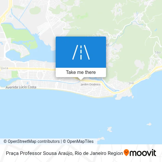 Praça Professor Sousa Araújo map