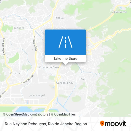 Rua Neylson Rebouças map