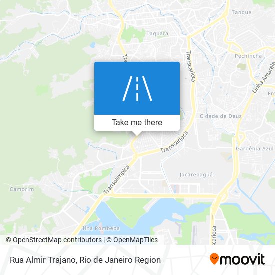 Rua Almir Trajano map