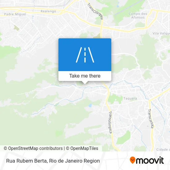 Rua Rubem Berta map