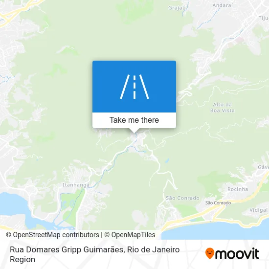 Rua Domares Gripp Guimarães map