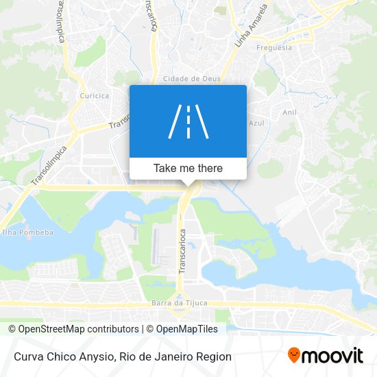 Curva Chico Anysio map