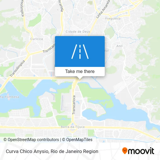 Curva Chico Anysio map