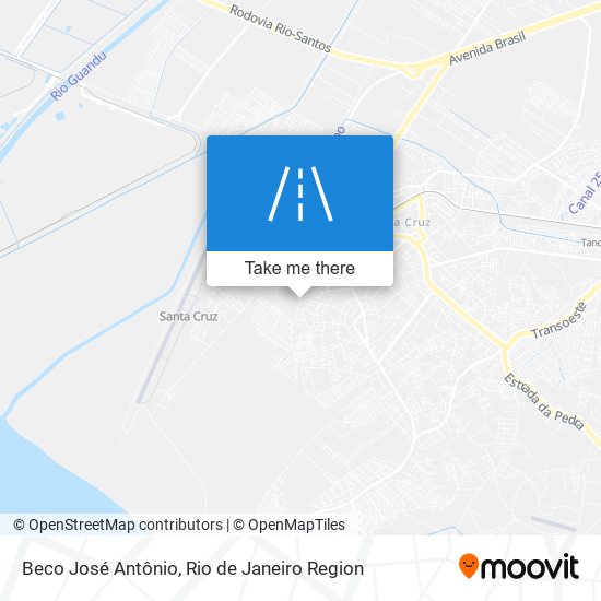 Mapa Beco José Antônio