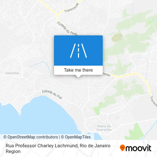 Rua Professor Charley Lachmund map
