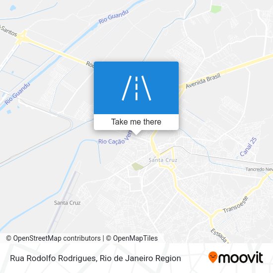 Rua Rodolfo Rodrigues map