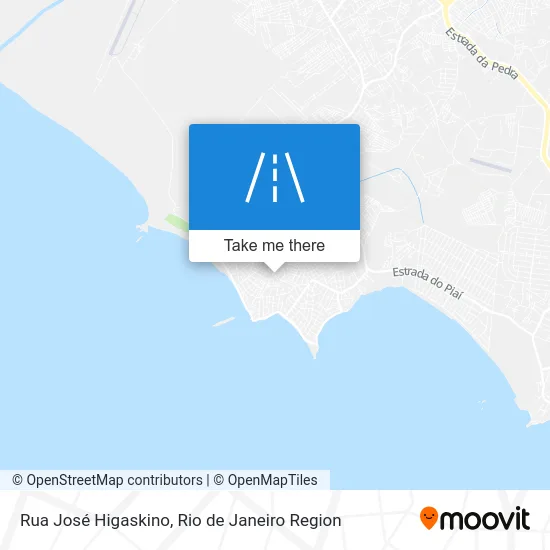 Rua José Higaskino map