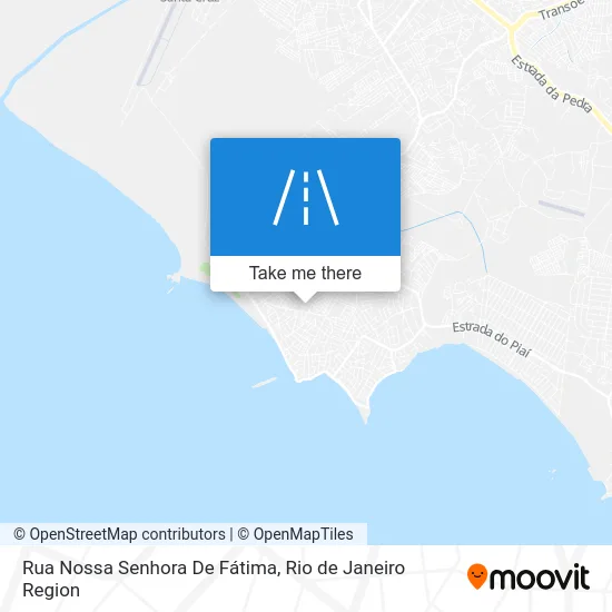 Rua Nossa Senhora De Fátima map